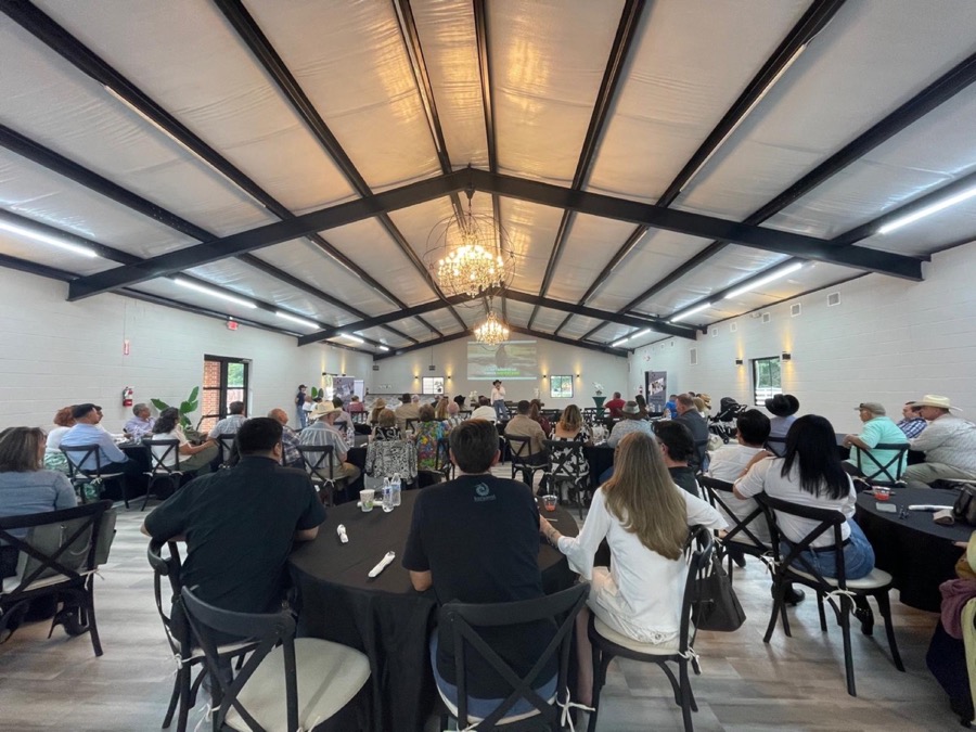 Corporate conference at Inspira Ranch — Polk County East Texas retreat venue near Lake Livingston